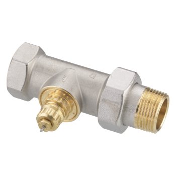 Термостатический клапан для радиатора Danfoss RA-G 25, прямой, DN 25, Rp 1″, без термоголовки